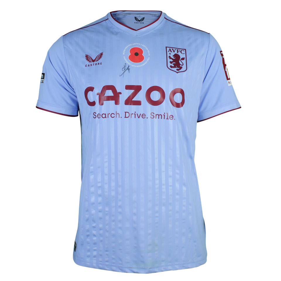 Ezri Konsa Ngoyo Aston Villa shirt