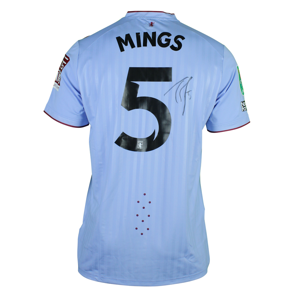 Tyrone Mings Aston Villa shirt
