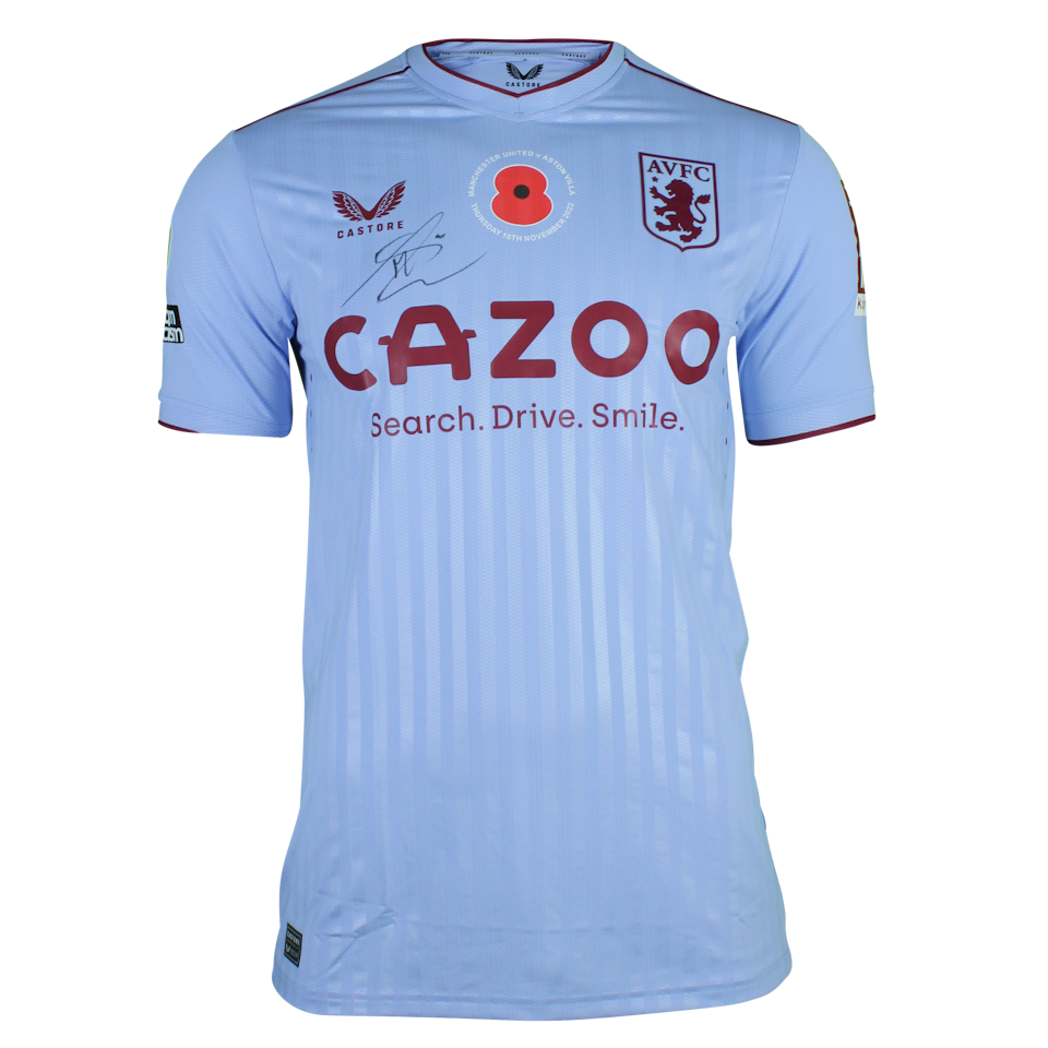 Matty Cash Aston Villa shirt
