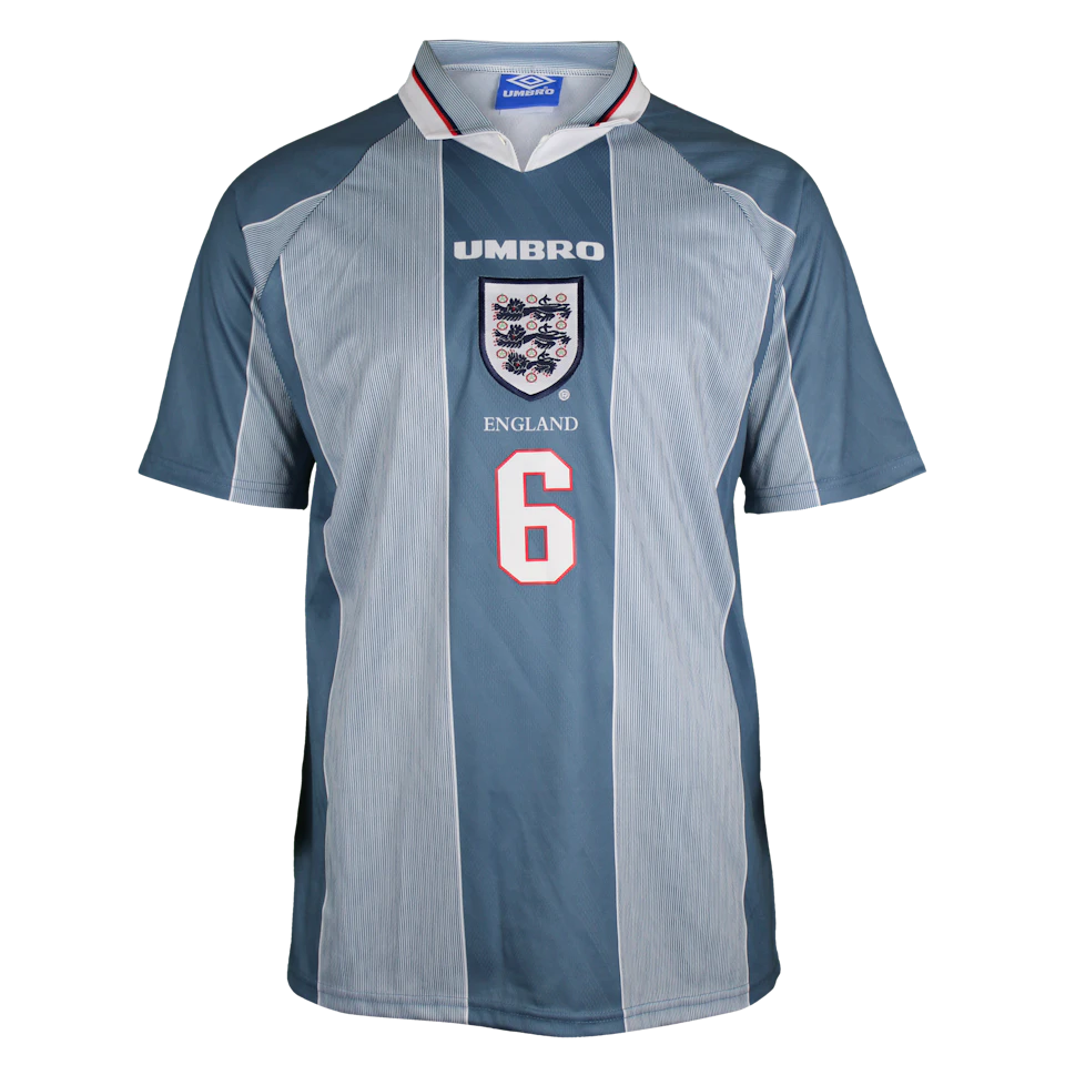 Signed England Euro '96 Away Shirt | Gareth Southgate