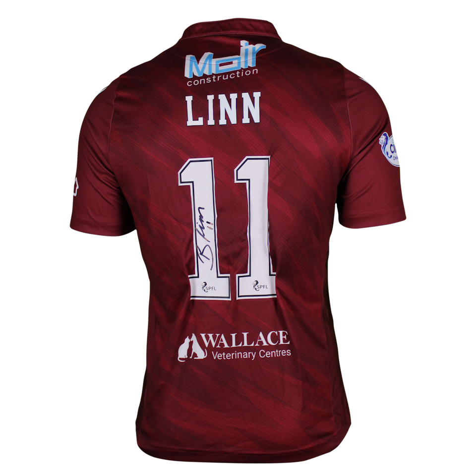 Bobby Linn Arbroath jersey