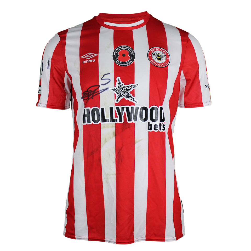 Brentford-Trikot von Ethan Pinnock 