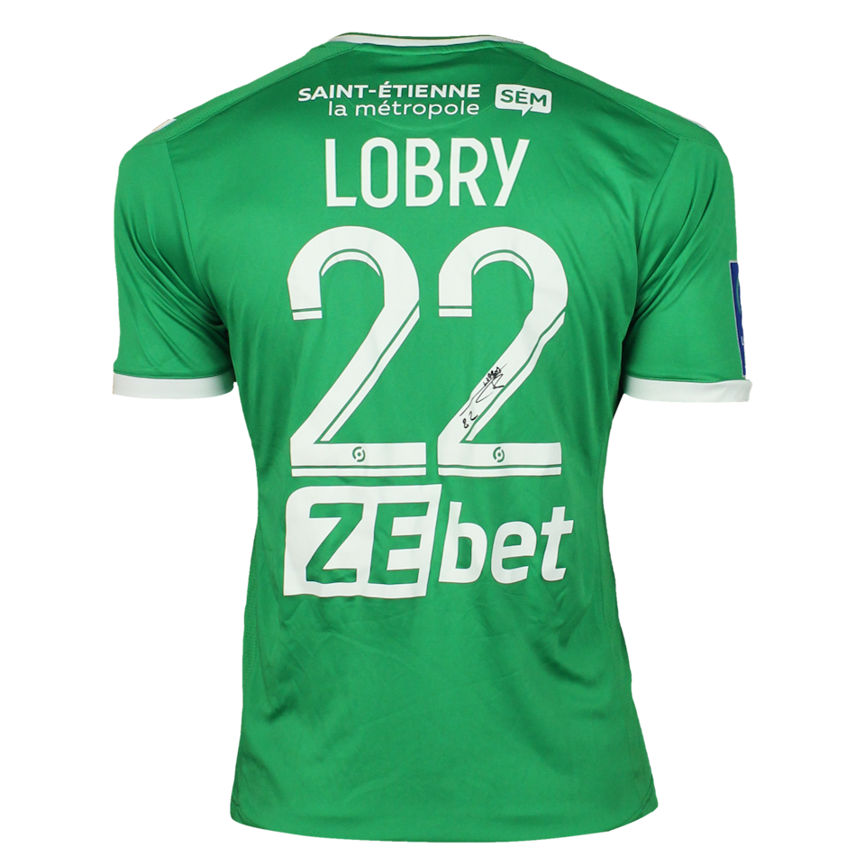 Victor Lobry AS Saint-Étienne shirt