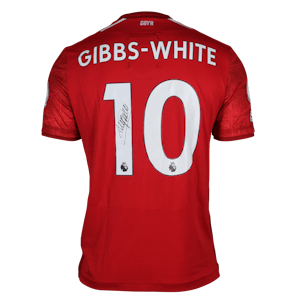 Morgan Gibbs-White Nottingham Forest shirt