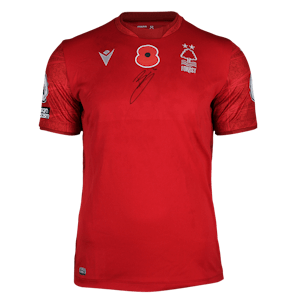 Brennan Johnson Nottingham Forest shirt