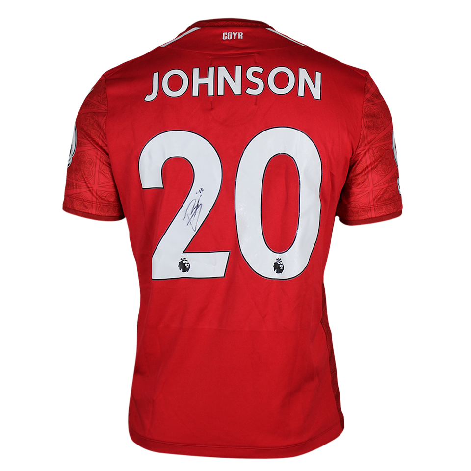 Brennan Johnson Nottingham Forest shirt