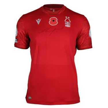 Jesse Lingard Nottingham Forest jersey