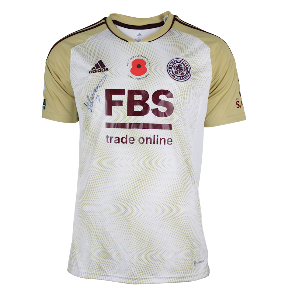 Maillot de Harvey Lewis Barnes (Leicester City)