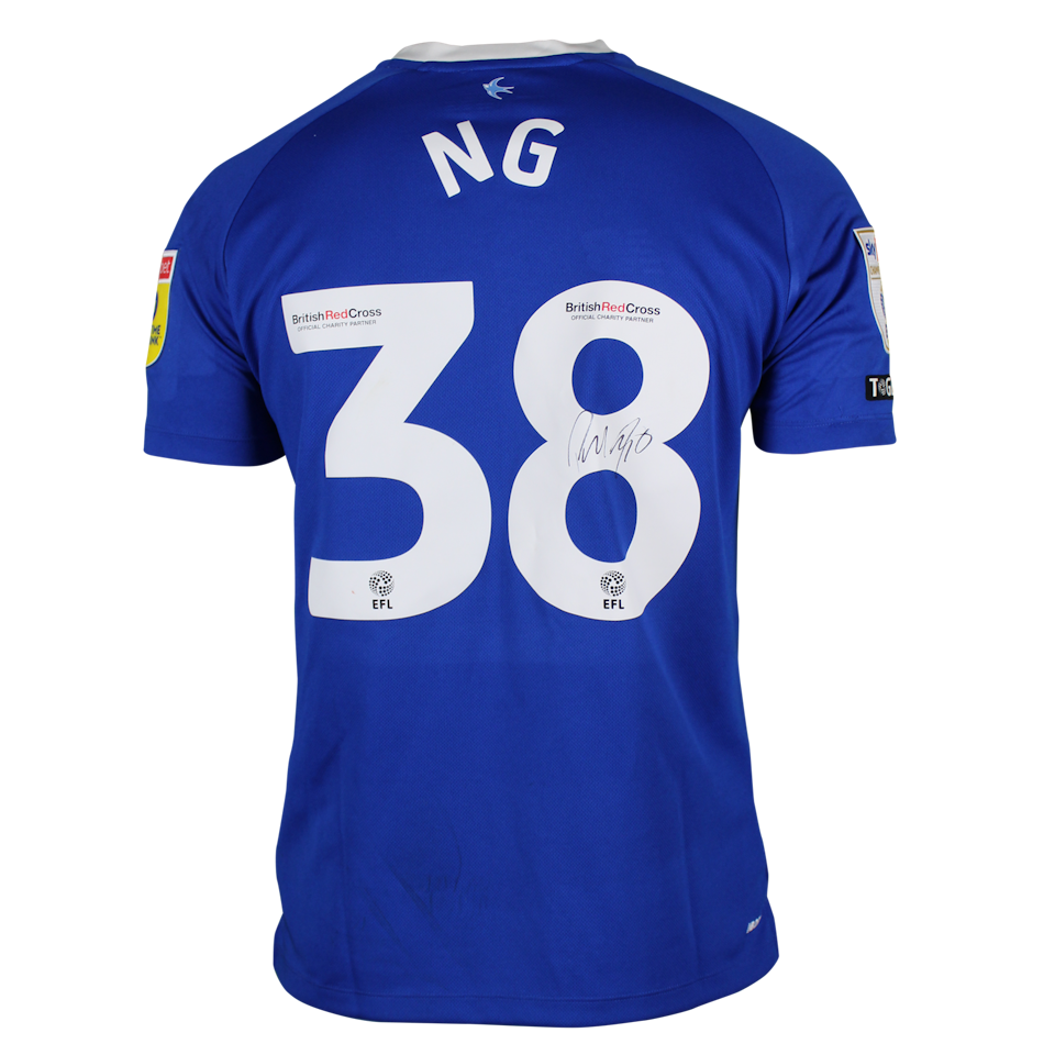 Perry Ng Cardiff City FC shirt
