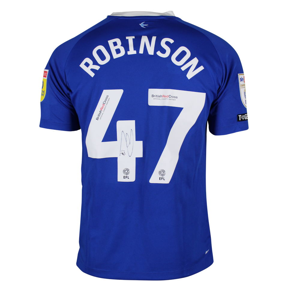Callum Robinson Cardiff City FC shirt