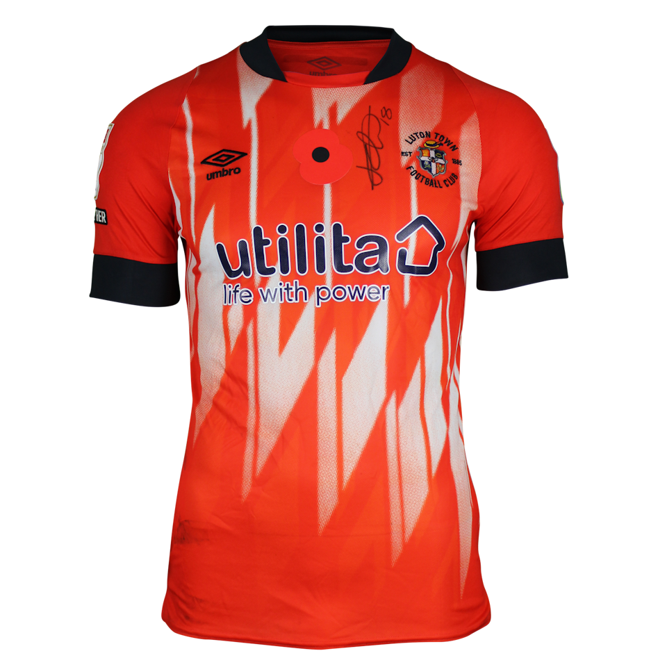 Jordan Clark Luton Town jersey