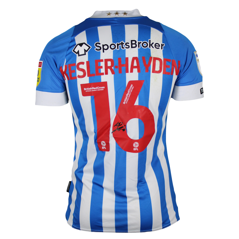 Kaine Kesler Huddersfield Town shirt