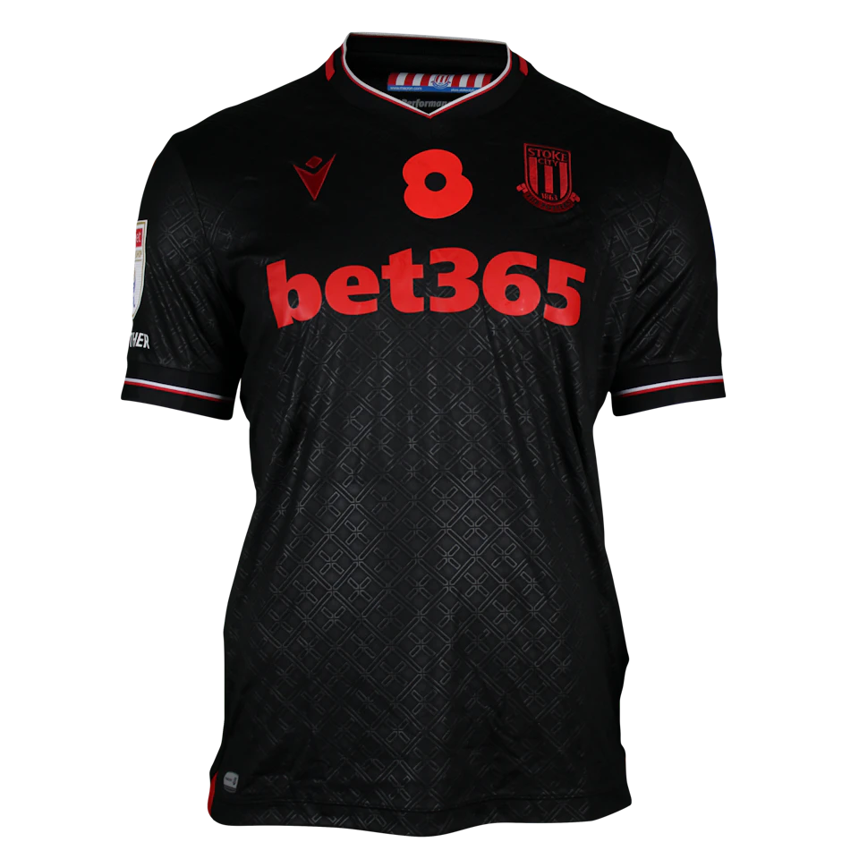 Camisola de Liam Delap, Stoke City