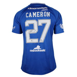 Innes Cameron Kilmarnock shirt