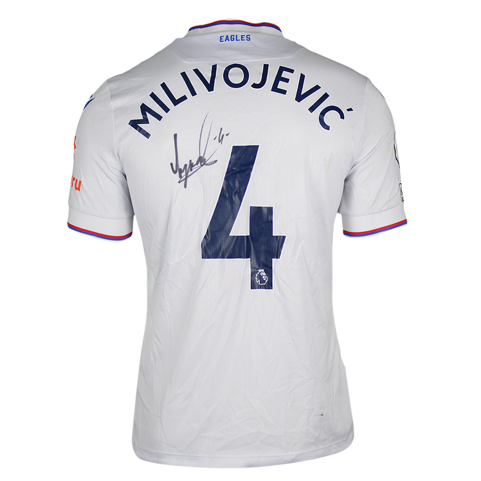 Luka Milivojević Crystal Palace camisa.