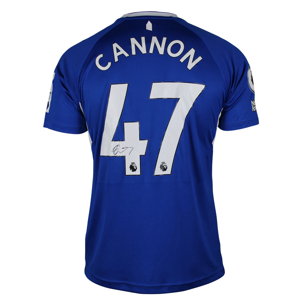 Thomas Cannon Everton jersey