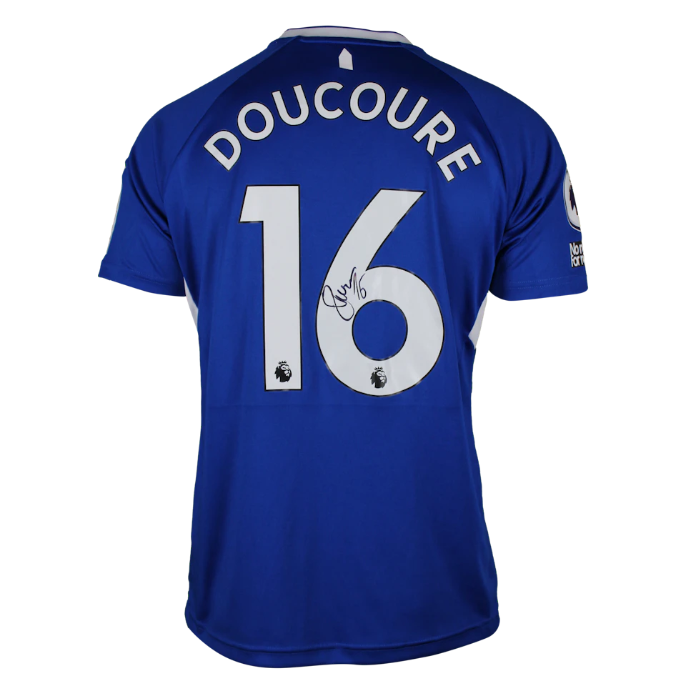 来自Everton的Abdoulaye Doucouré球衣