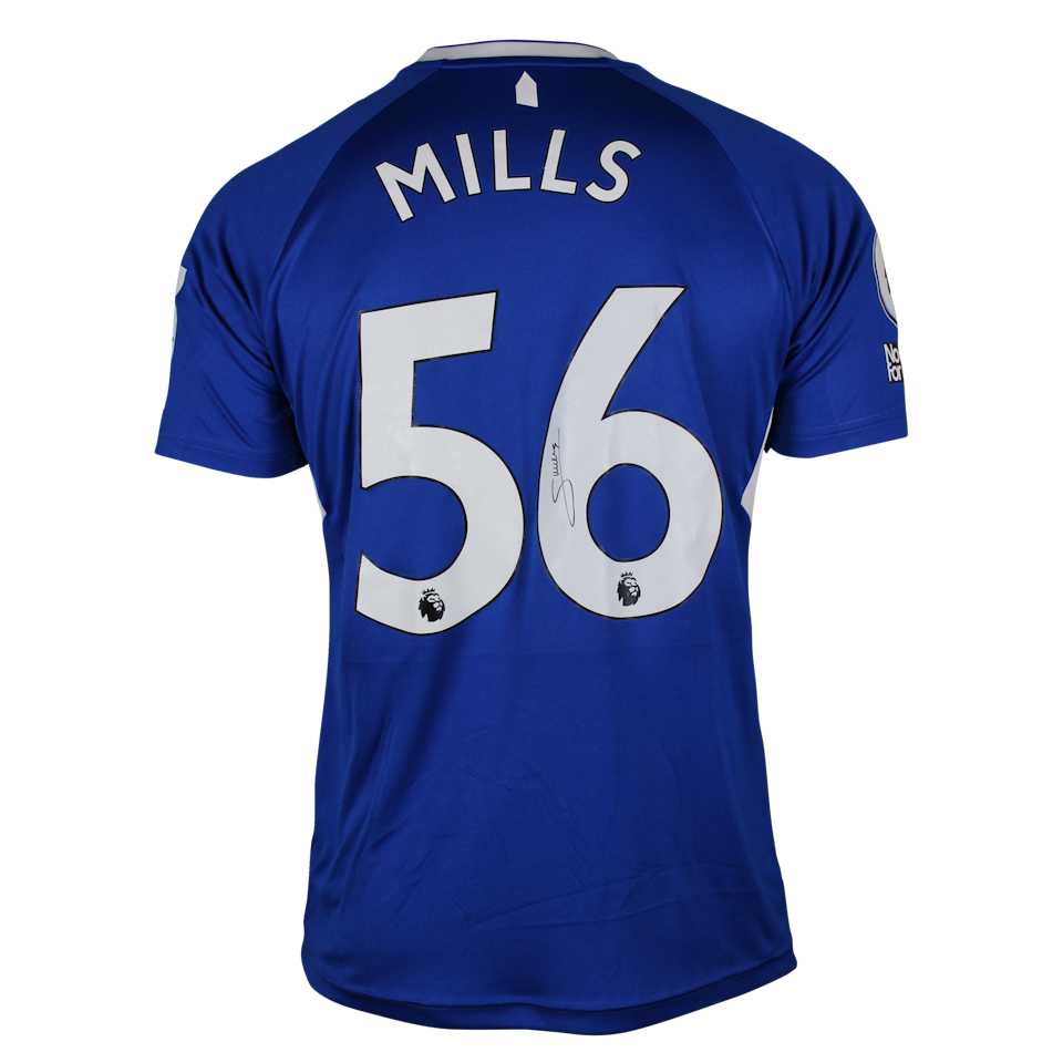 Everton 팀의 Stanley Mills 셔츠