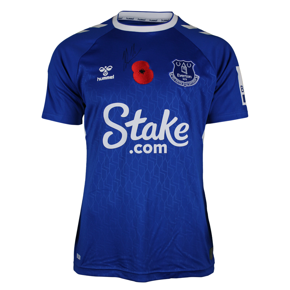 Tom Davies Everton shirt
