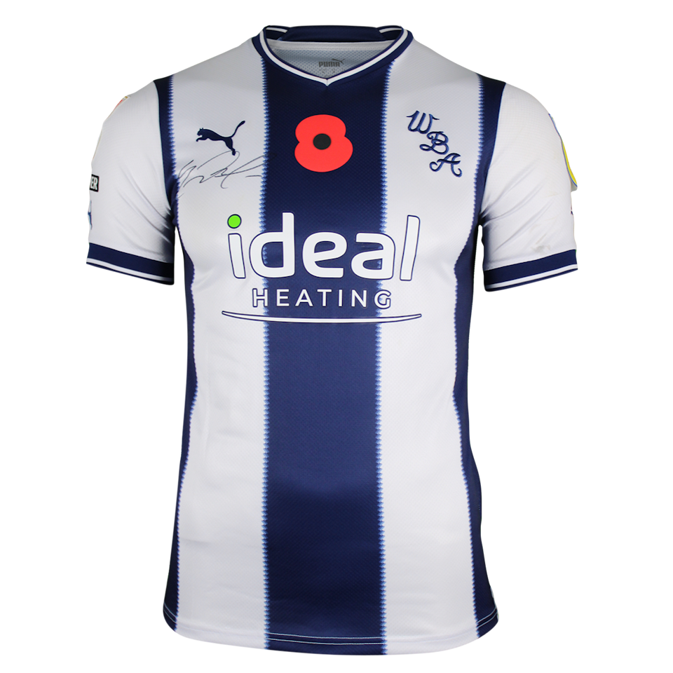 Grady Diangana West Bromwich Albion camisa.
