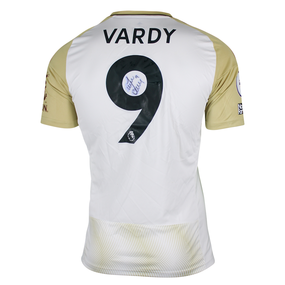 Jamie Vardy Leicester City shirt