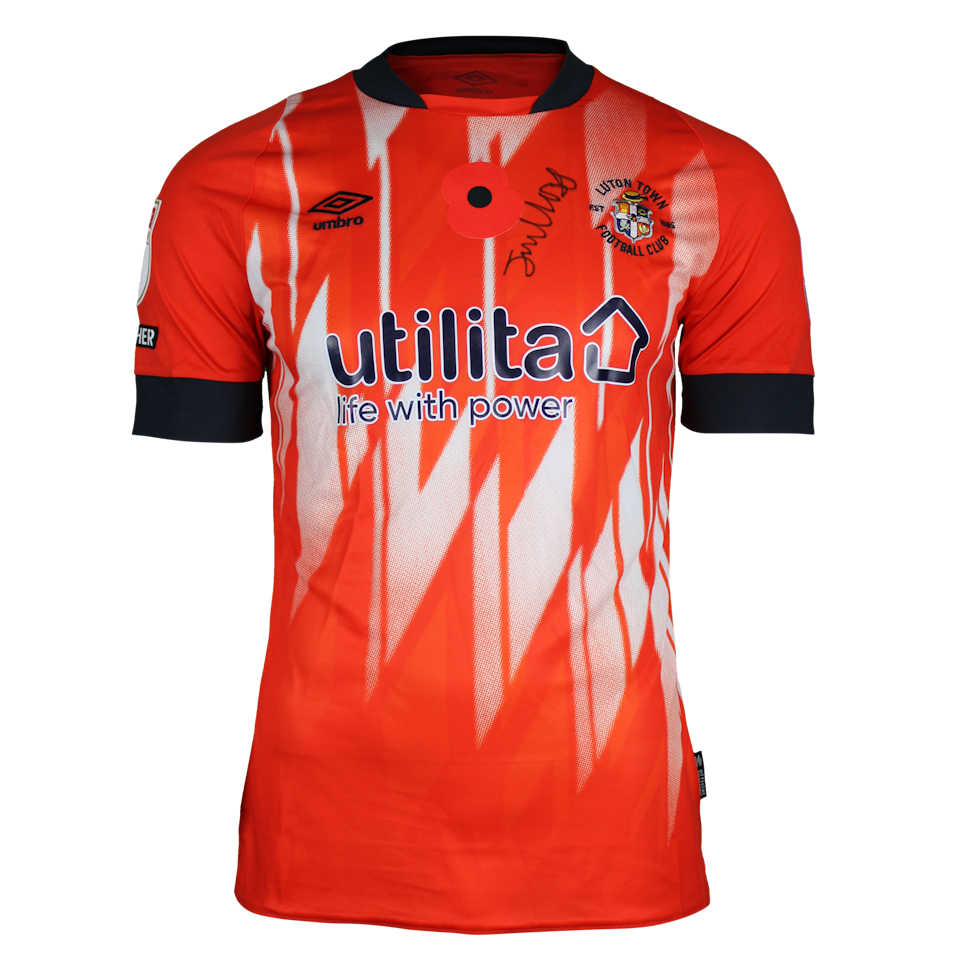 Joshua Williams Luton Town shirt