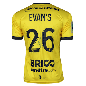 Jean Lambert Evan's Pau FC camisa.
