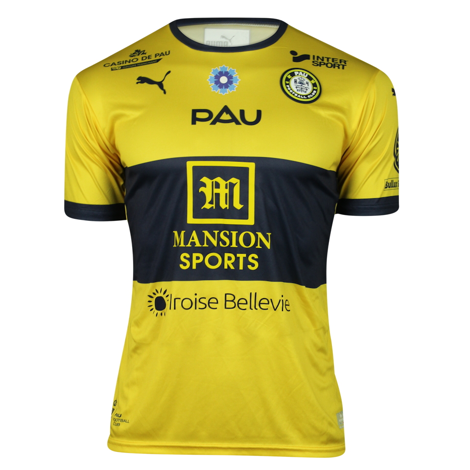 Jean Lambert Evan's Pau FC camisa.