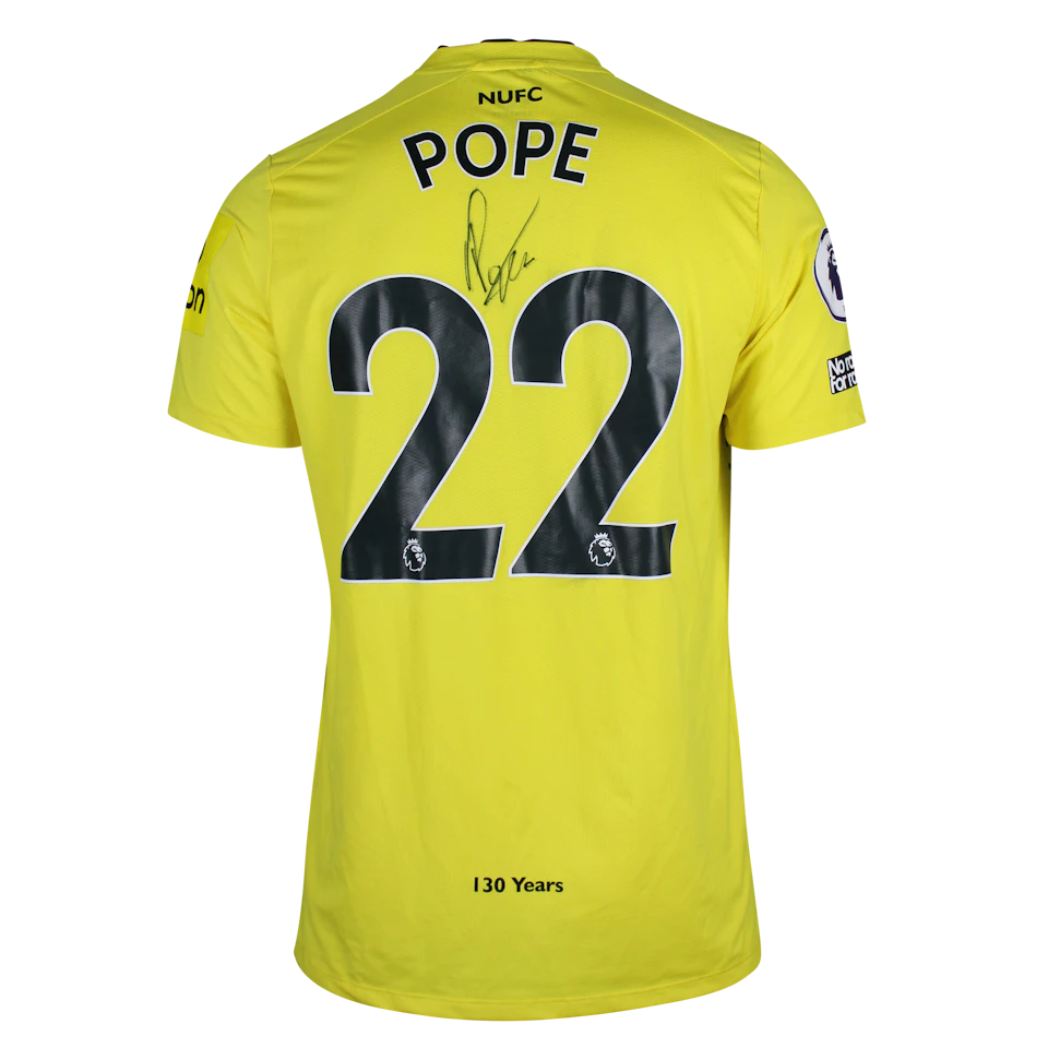 来自Newcastle United的Nick Pope球衣