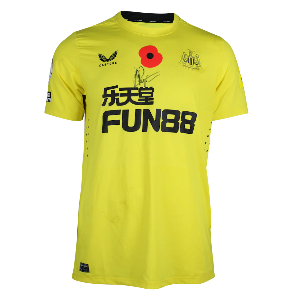 来自Newcastle United的Nick Pope球衣