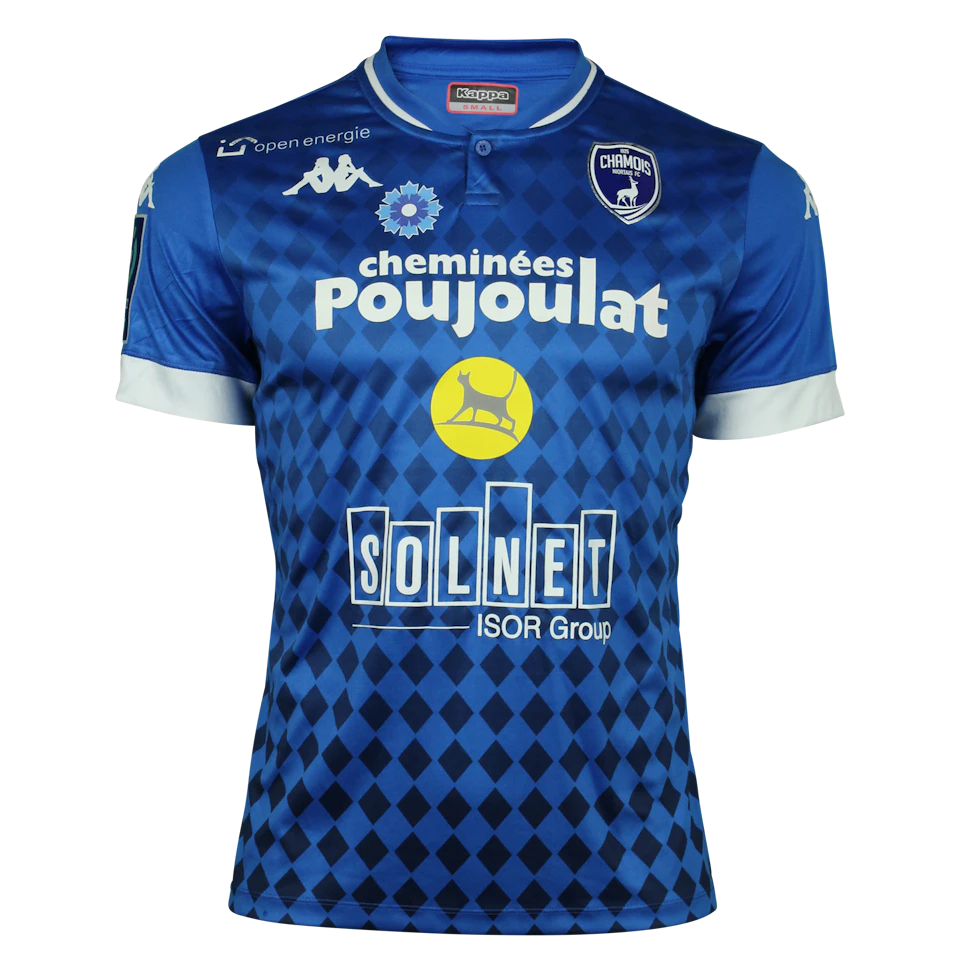 Maillot de Lenny Vallier (Chamois Niortais FC)