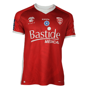 Maillot de Malik Tchokounte (Nîmes Olympique)