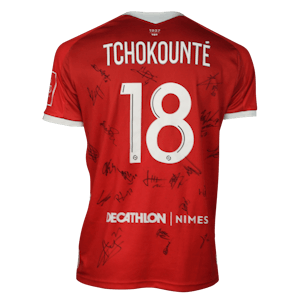 Maillot de Malik Tchokounte (Nîmes Olympique)