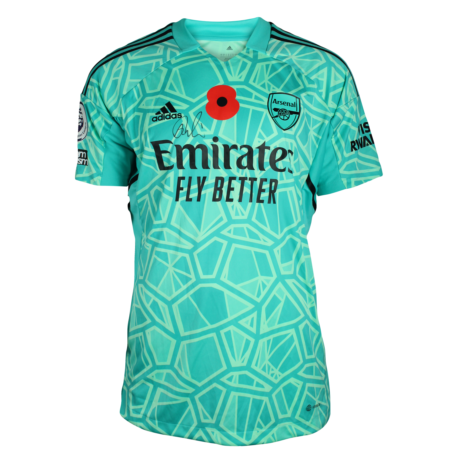 Aaron Ramsdale | Wolverhampton Wanderers - Arsenal | MatchWornShirt