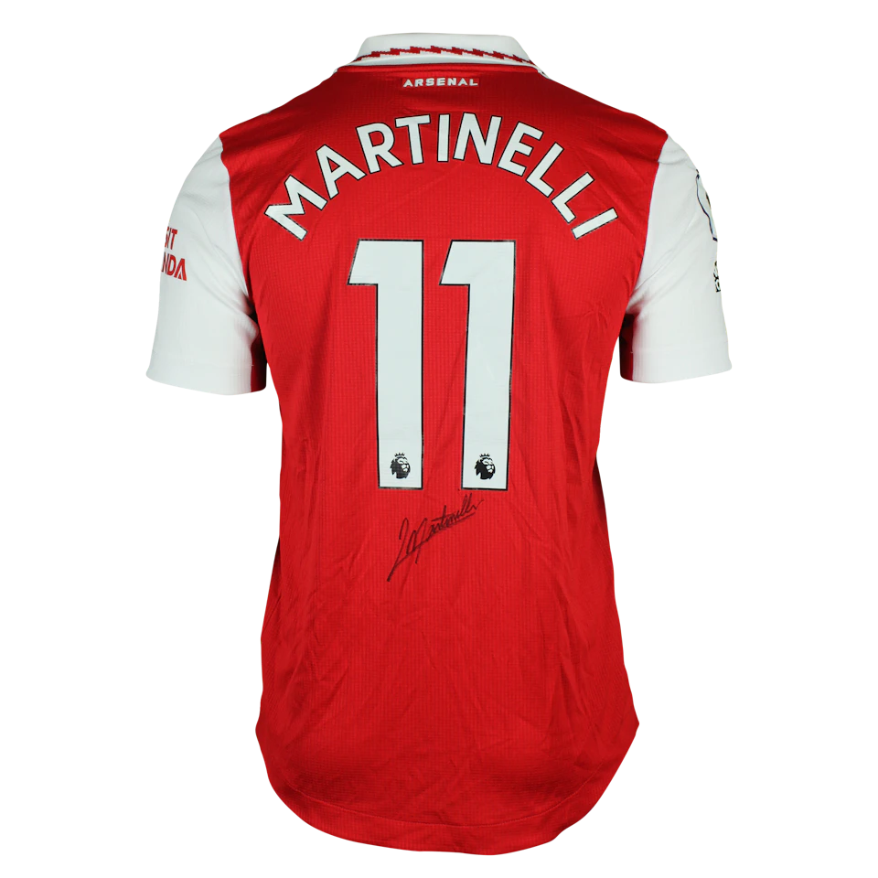 Gabriel Martinelli Arsenal camisa.