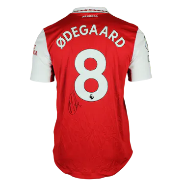 Arsenal 팀의 Martin Ødegaard 셔츠