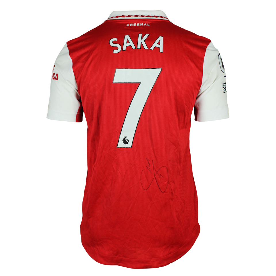 Bukayo Saka Arsenal jersey
