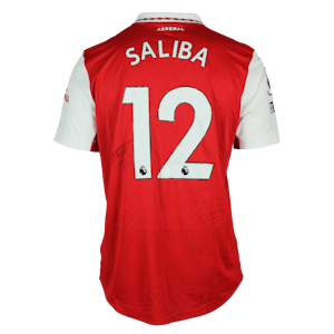 William Saliba Arsenal shirt
