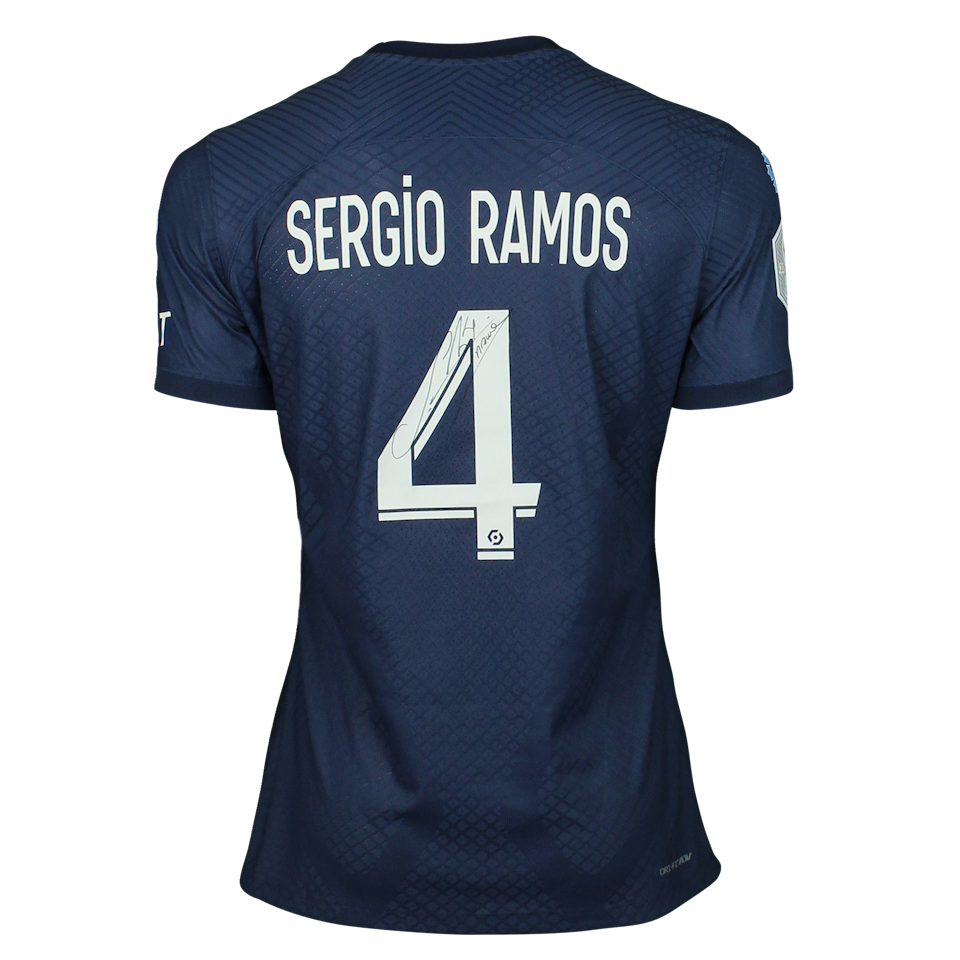 Sergio Ramos Paris Saint-Germain shirt