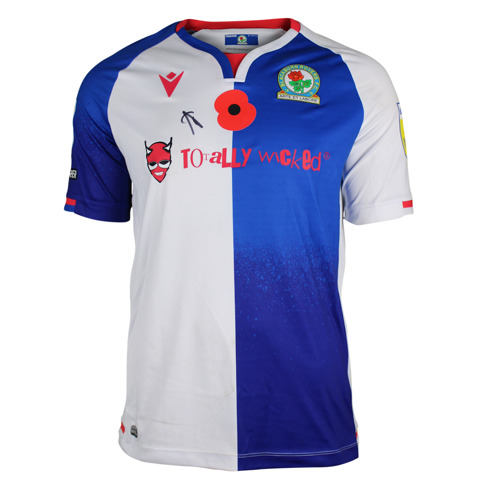 Clinton Mola Blackburn Rovers shirt