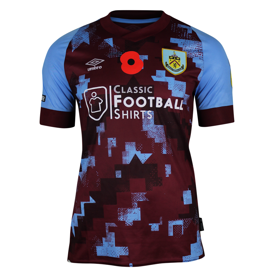 Anass Zaroury Burnley shirt