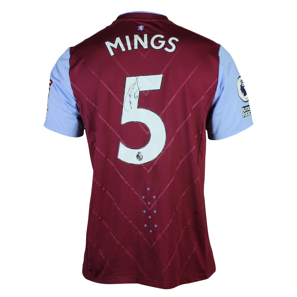 Tyrone Mings Aston Villa shirt