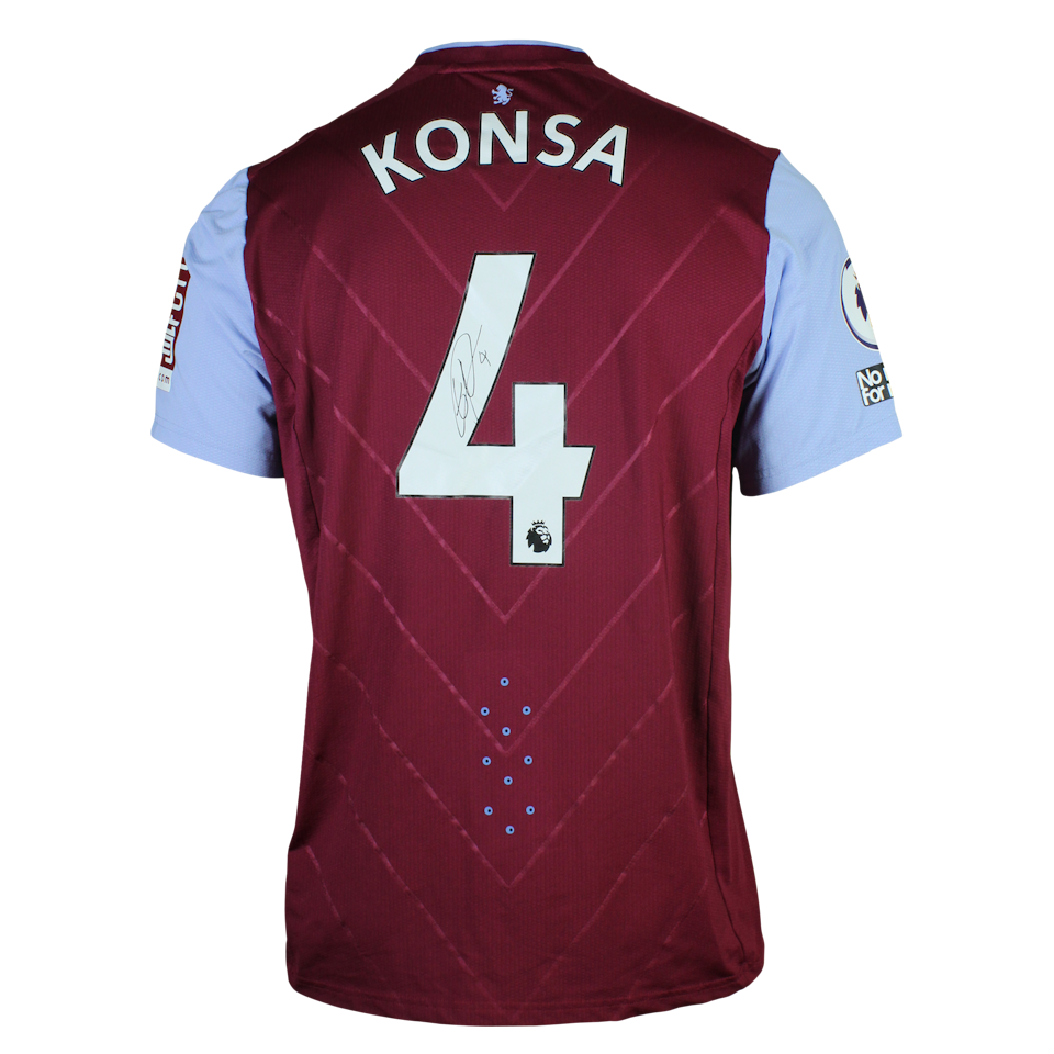 Ezri Konsa Ngoyo Aston Villa shirt