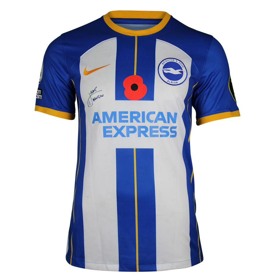 Alexis Mac Allister Brighton & Hove Albion shirt