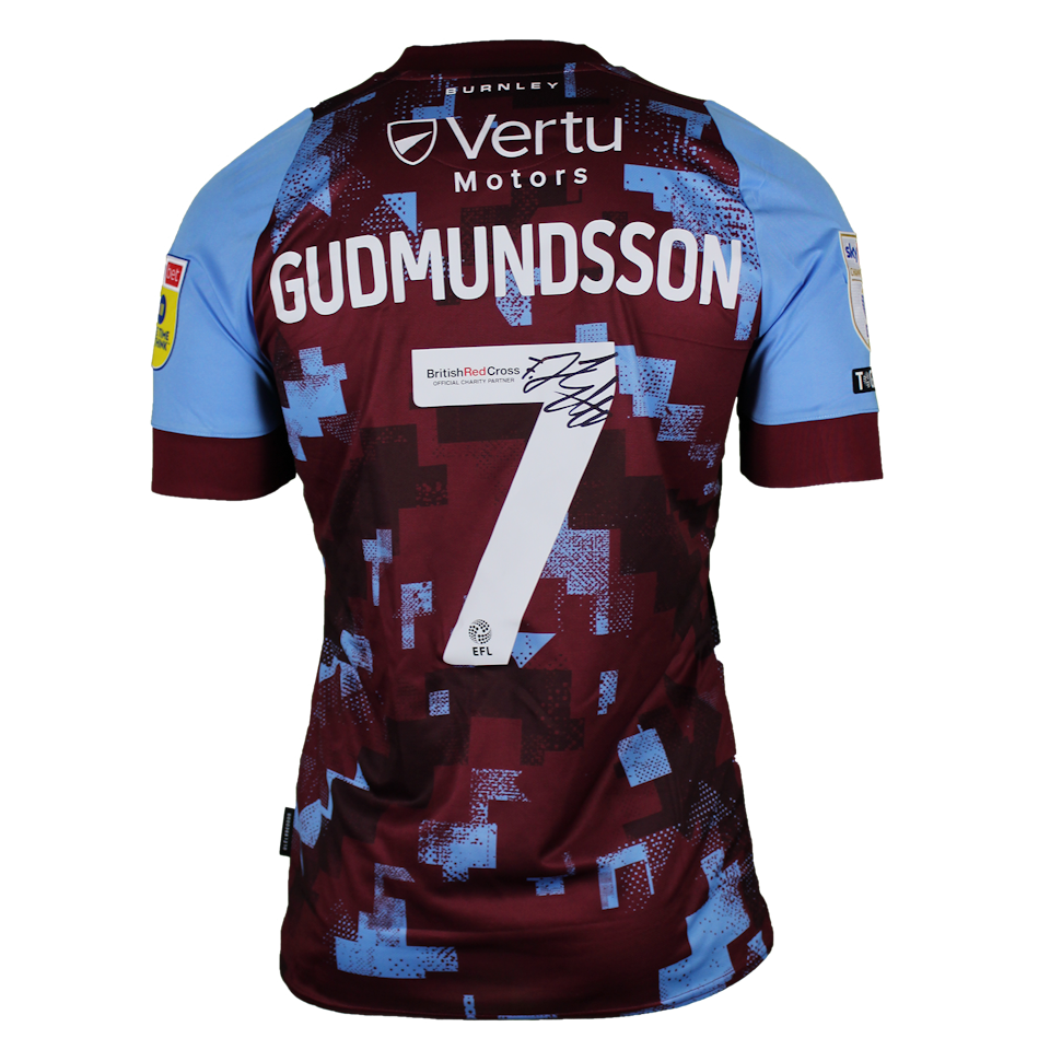 Johann Berg Guðmunds­son Burnley camisa.