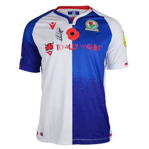 Scott Wharton Blackburn Rovers shirt