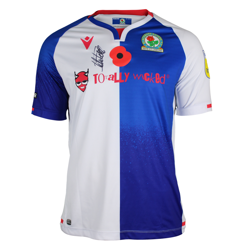 Scott Wharton Blackburn Rovers shirt