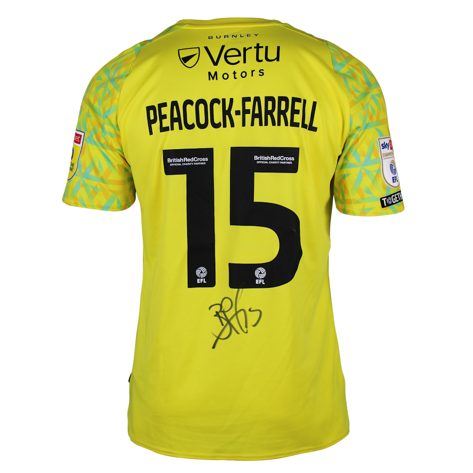 Bailey Peacock-Farrell Burnley jersey