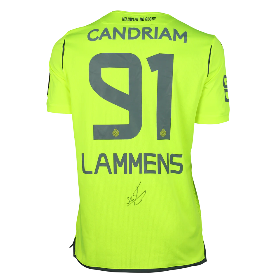 Senne Lammens Club Brugge jersey