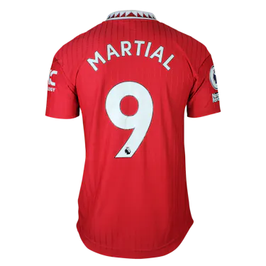 Camisola de Anthony Martial, Manchester United